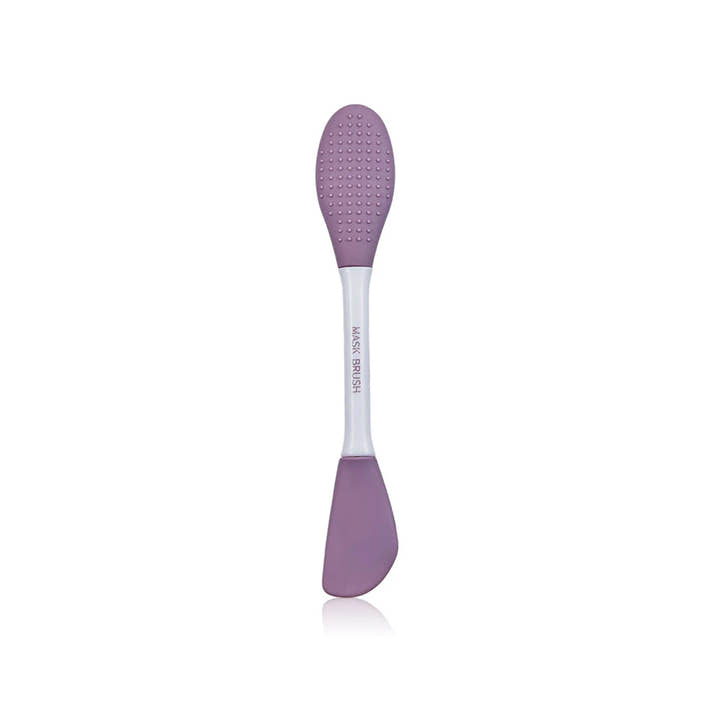2-in-1 silicone face brush scrub for deep cleansing and exfoliation